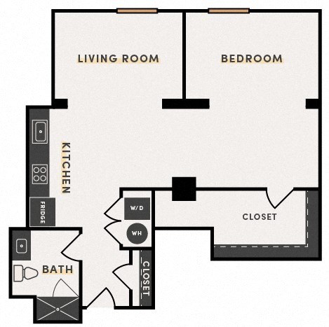 floor plan photo of the junction at white stone station in menomonee falls, wi
